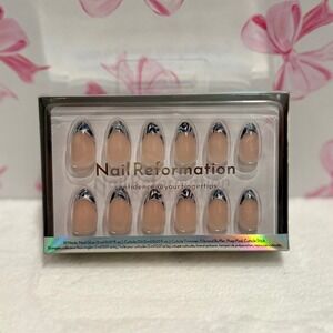 Nail‎ Reformation Press On Nails Kit French Design Tip